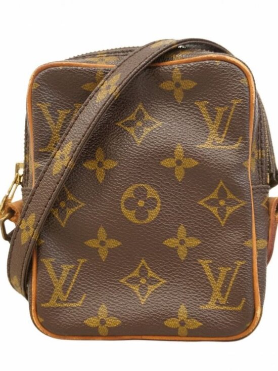 Louis Vuitton Handbags - Louis Vuitton Shoulder Bag Monogram Mini Danube Brown